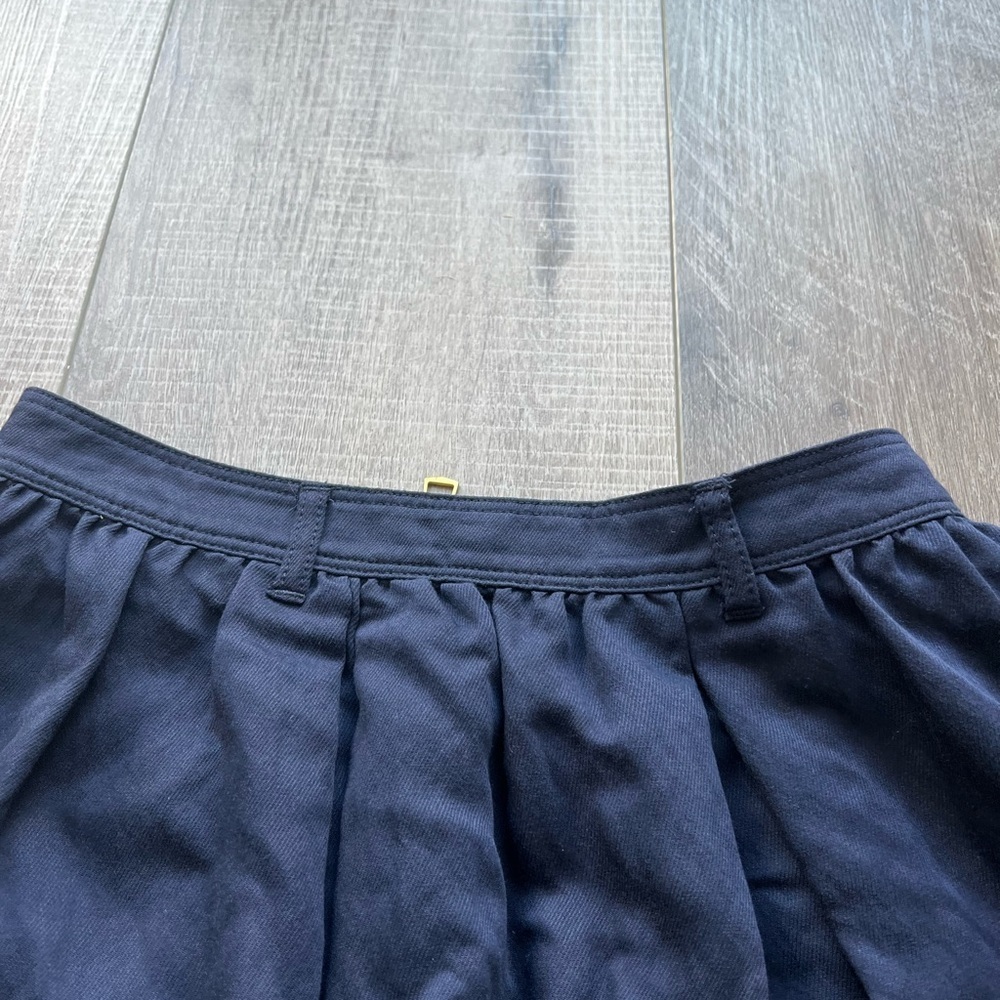 Burberry Brit Pleated Skirt in Navy Size 4 - Picture 3 of 8